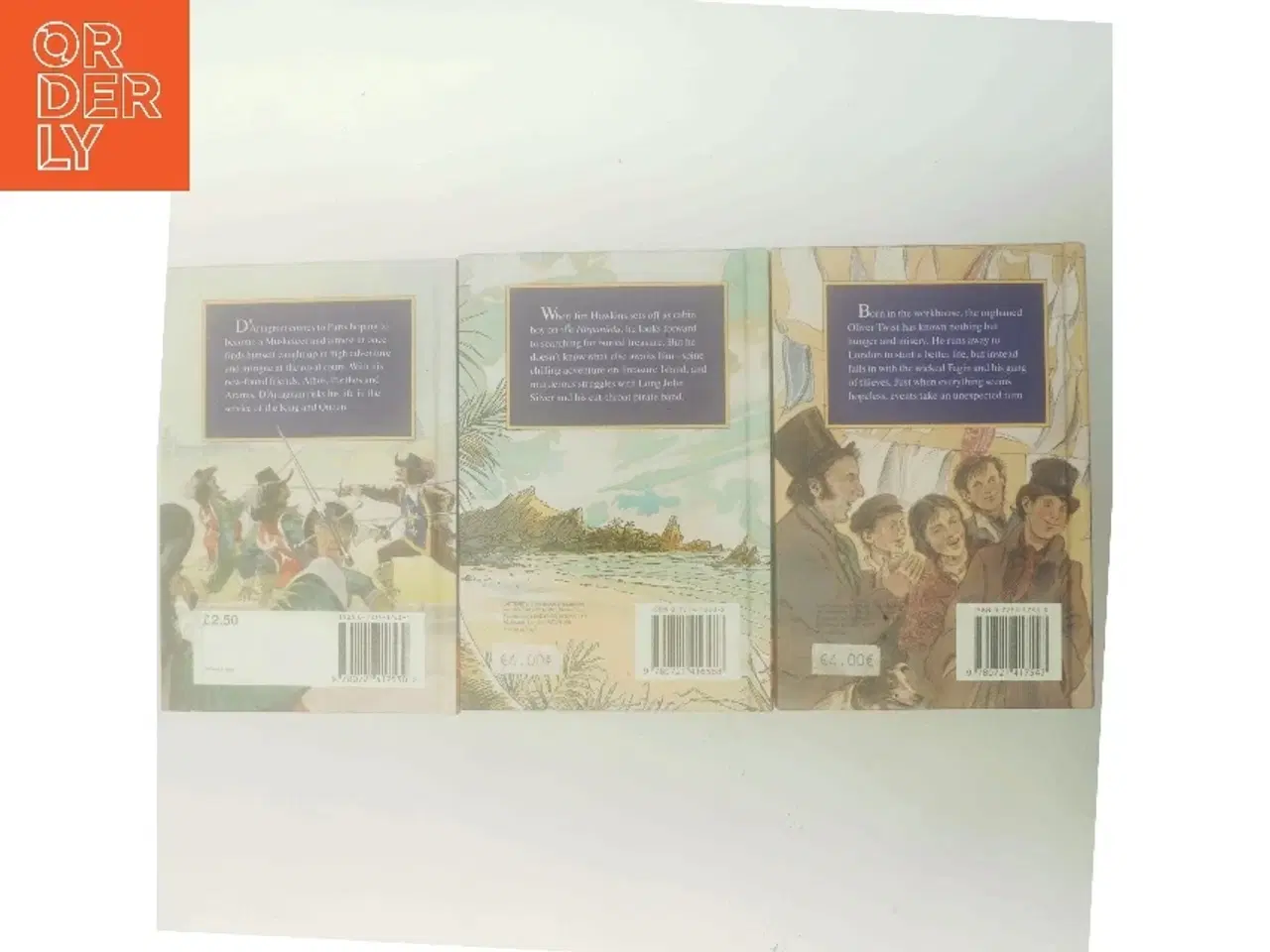 Billede 5 - The Three Musketeers, Oliver Twist, Treasure Island