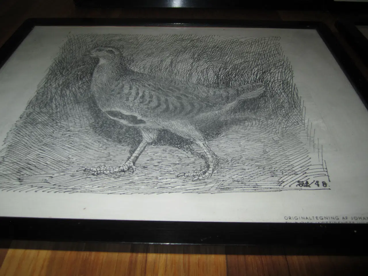 Billede 5 - JOHANNES LARSEN. BYD. 4 STK. BILLEDER. 