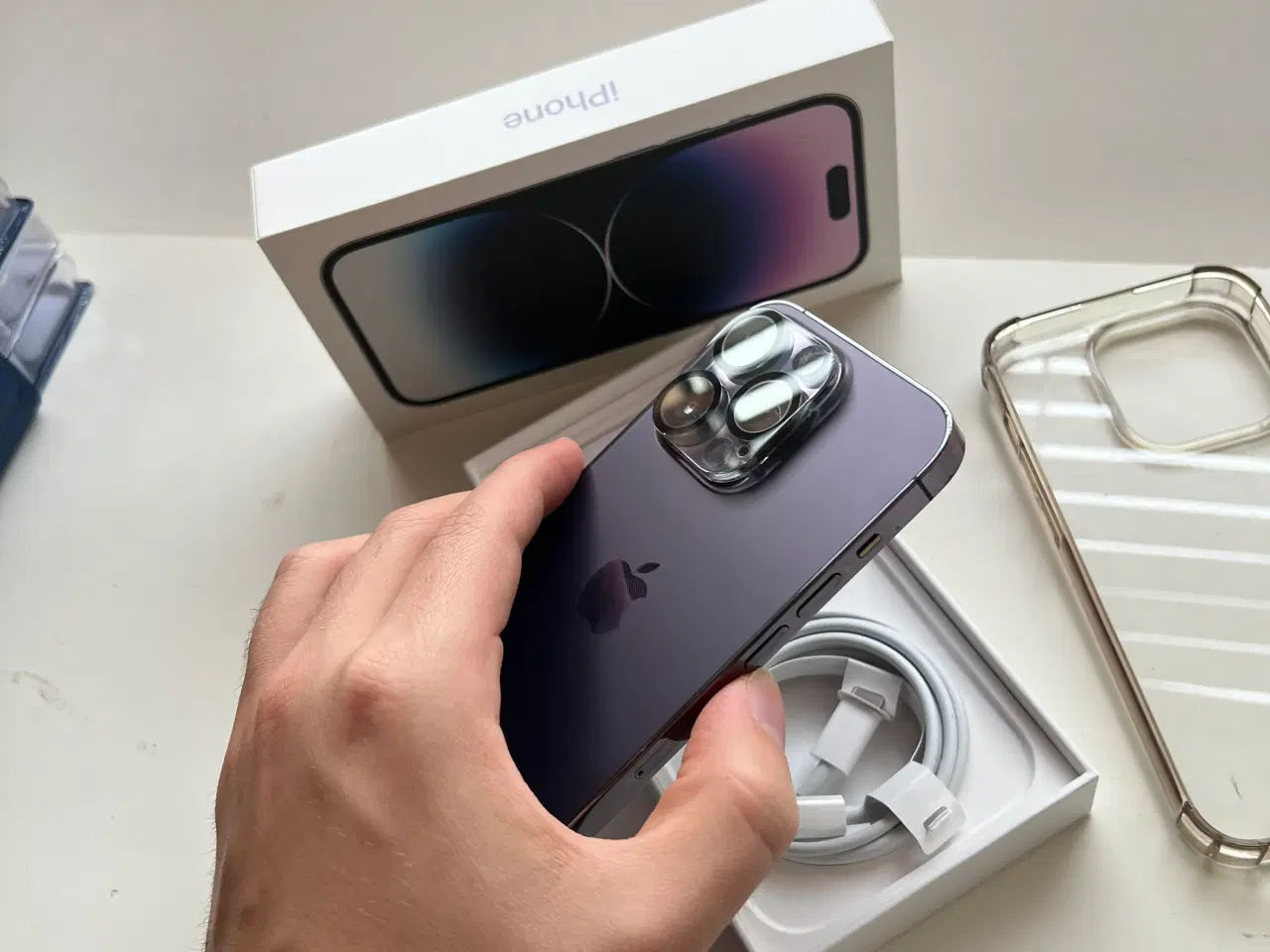 Billede 4 - IPHONE 14 PRO 256GB - DEEP PURPLE