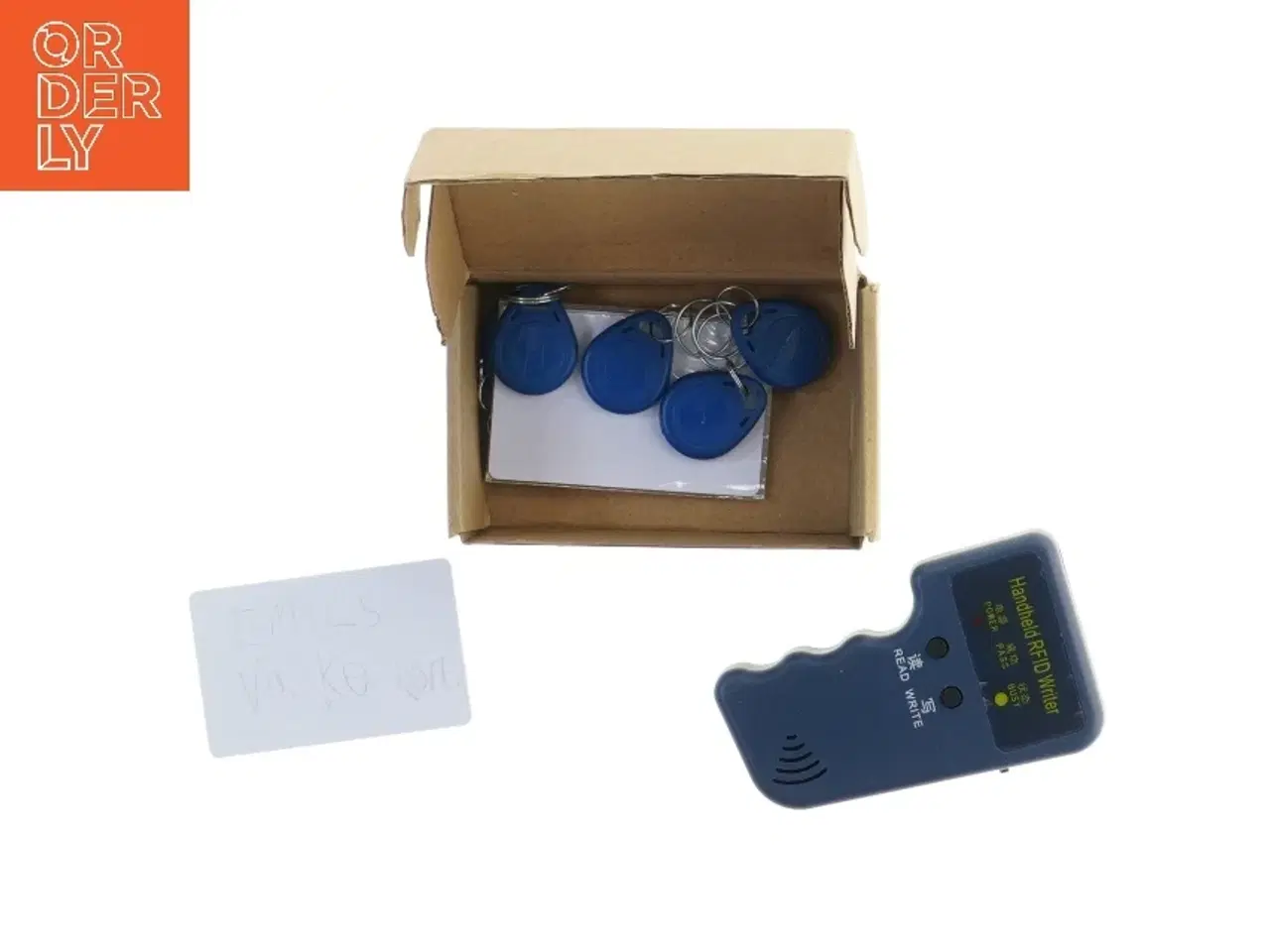 Billede 3 - Håndholdt RFID-skriver med tags (str. 11,5x7 cm)