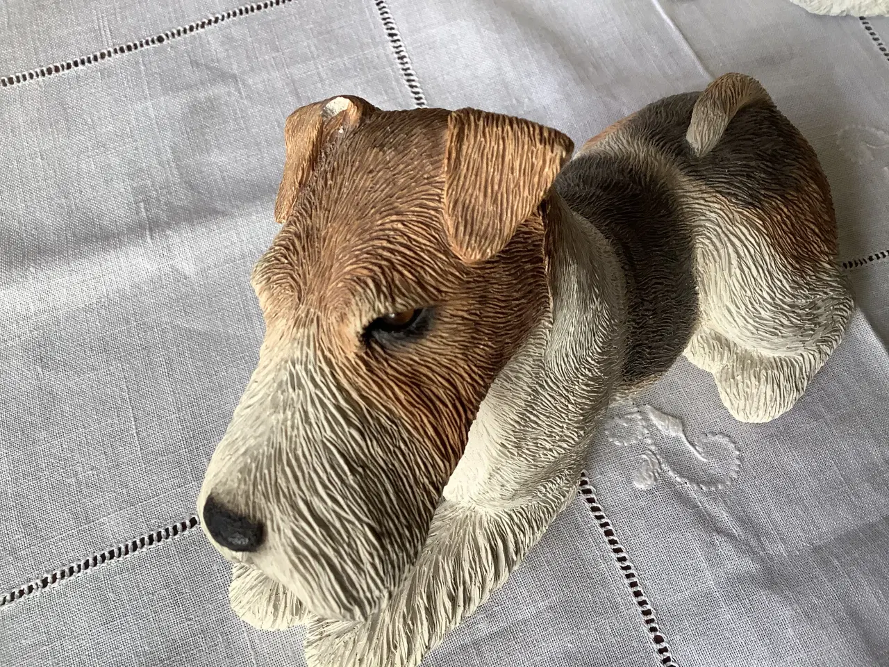 Billede 3 - Sandicast foxterrier figur