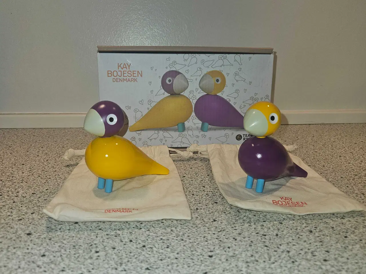 Billede 3 - Kay Bojesen Team Rynkeby VITO fugle