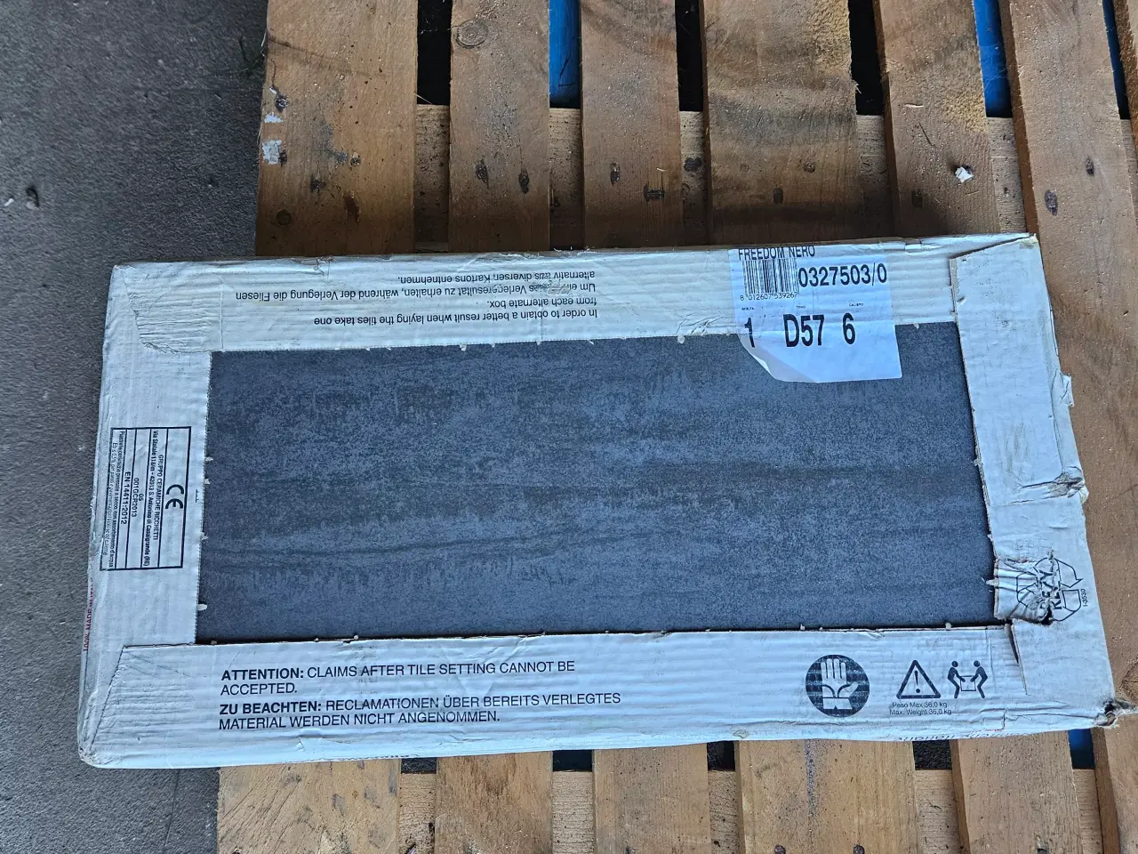 Billede 5 - Gulv- og vægklinke Mørkegrå 30x60 cm