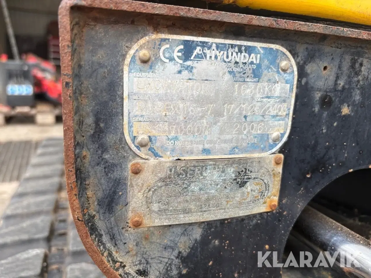 Billede 9 - Minigraver Hyundai R16-7