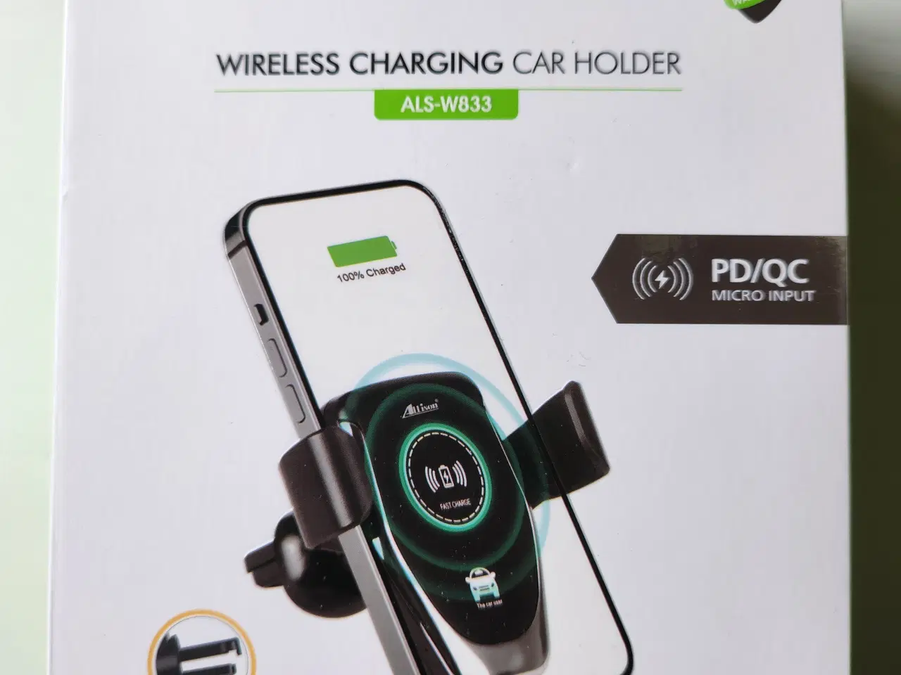 Billede 2 - Wireless Charging Bil Holder 