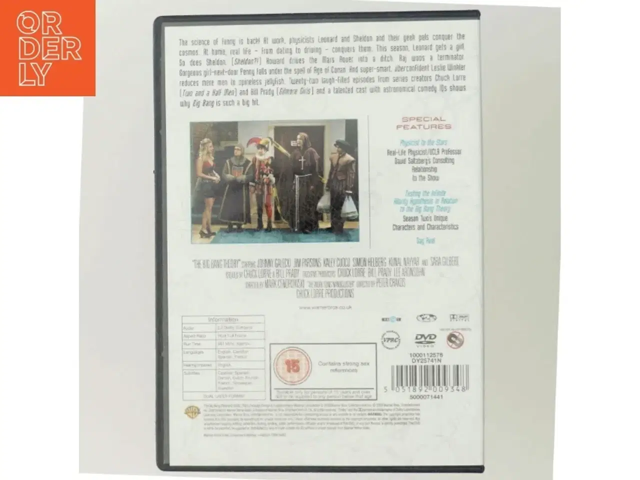 Billede 3 - The Big Bang Theory sæson 2 DVD fra Warner Bros