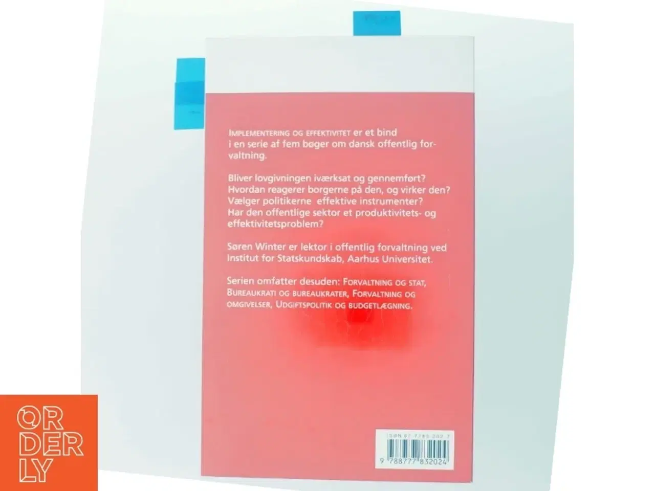 Billede 3 - Implementering og effektivitet af Søren Winter (Bog)