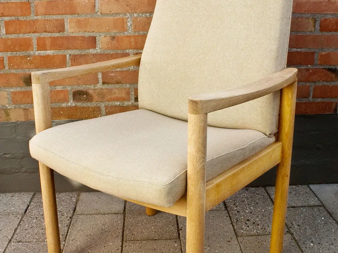Billede 1 - Højrygget stol fra Slagelse Møbelværk