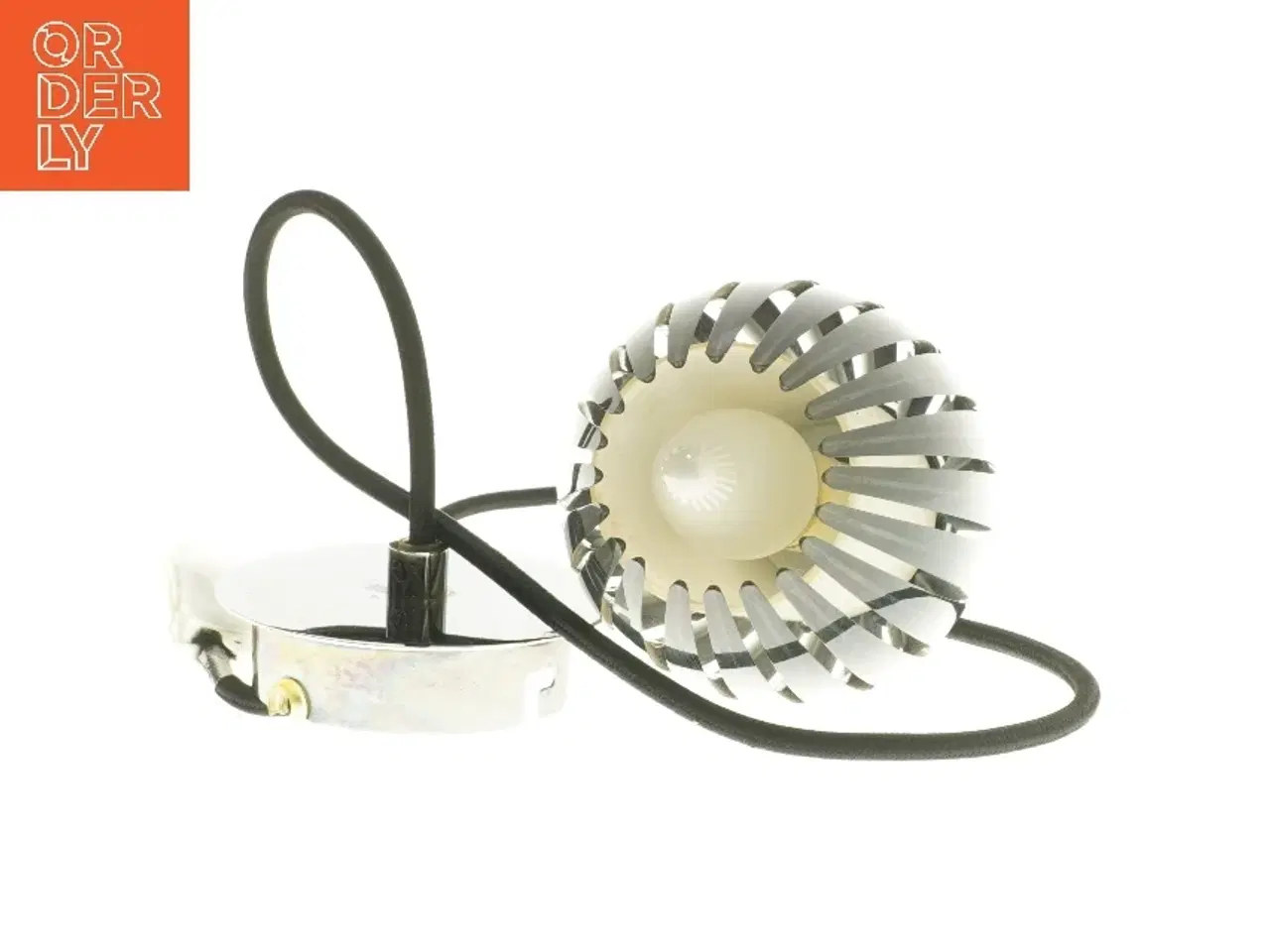Billede 2 - Moderne pendel lampe, sort, (str. 16 cm)