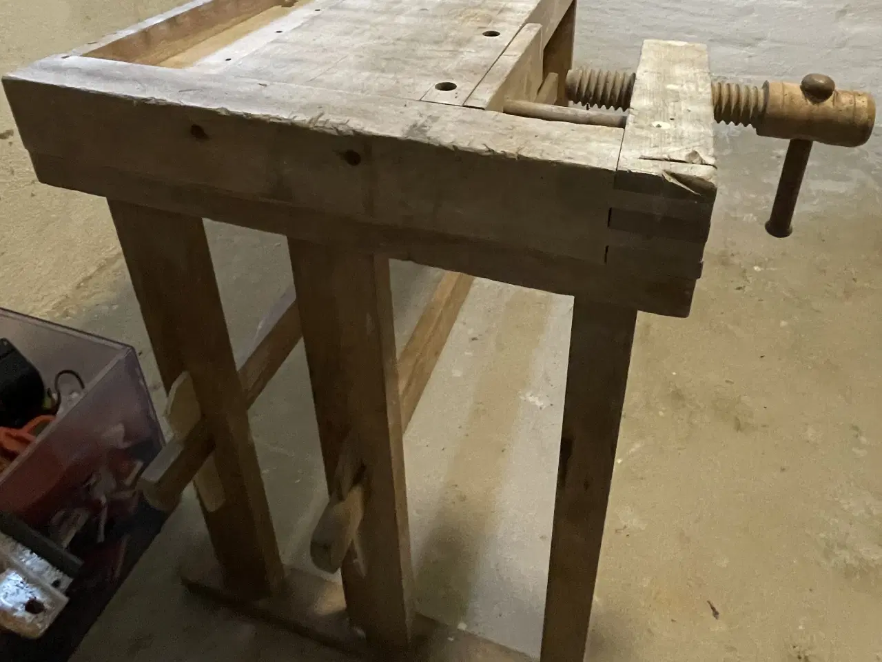 Billede 5 - Gammel original Høvlebænk 