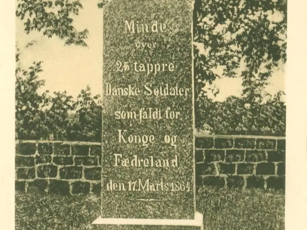 Billede 1 - Dybbøl Kirkegård 1923