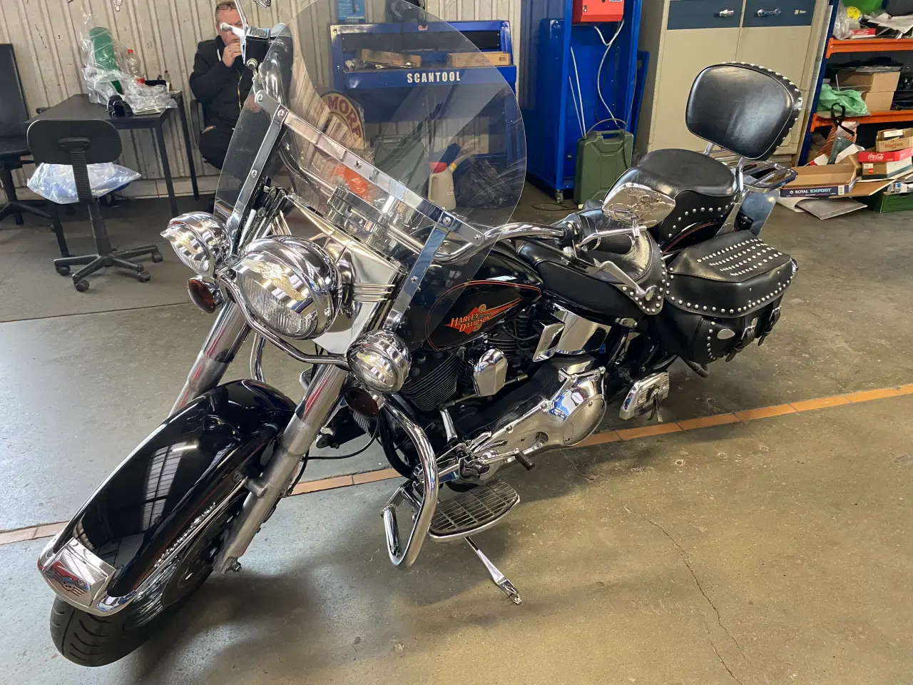 Billede 2 - Harley Davidsen FXST