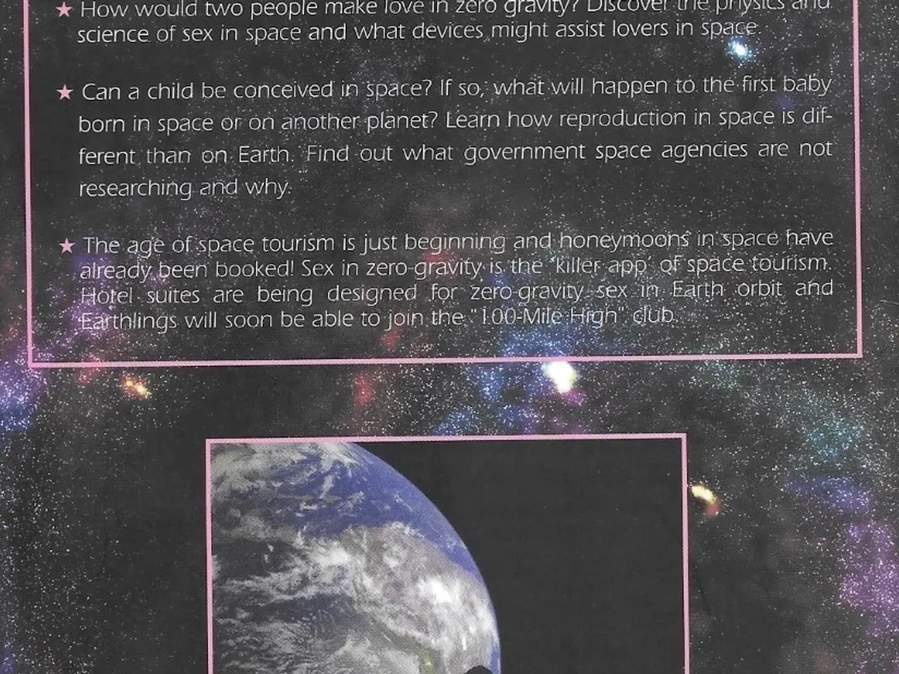 Billede 2 - Sex in Space by Laura S Woodmansee