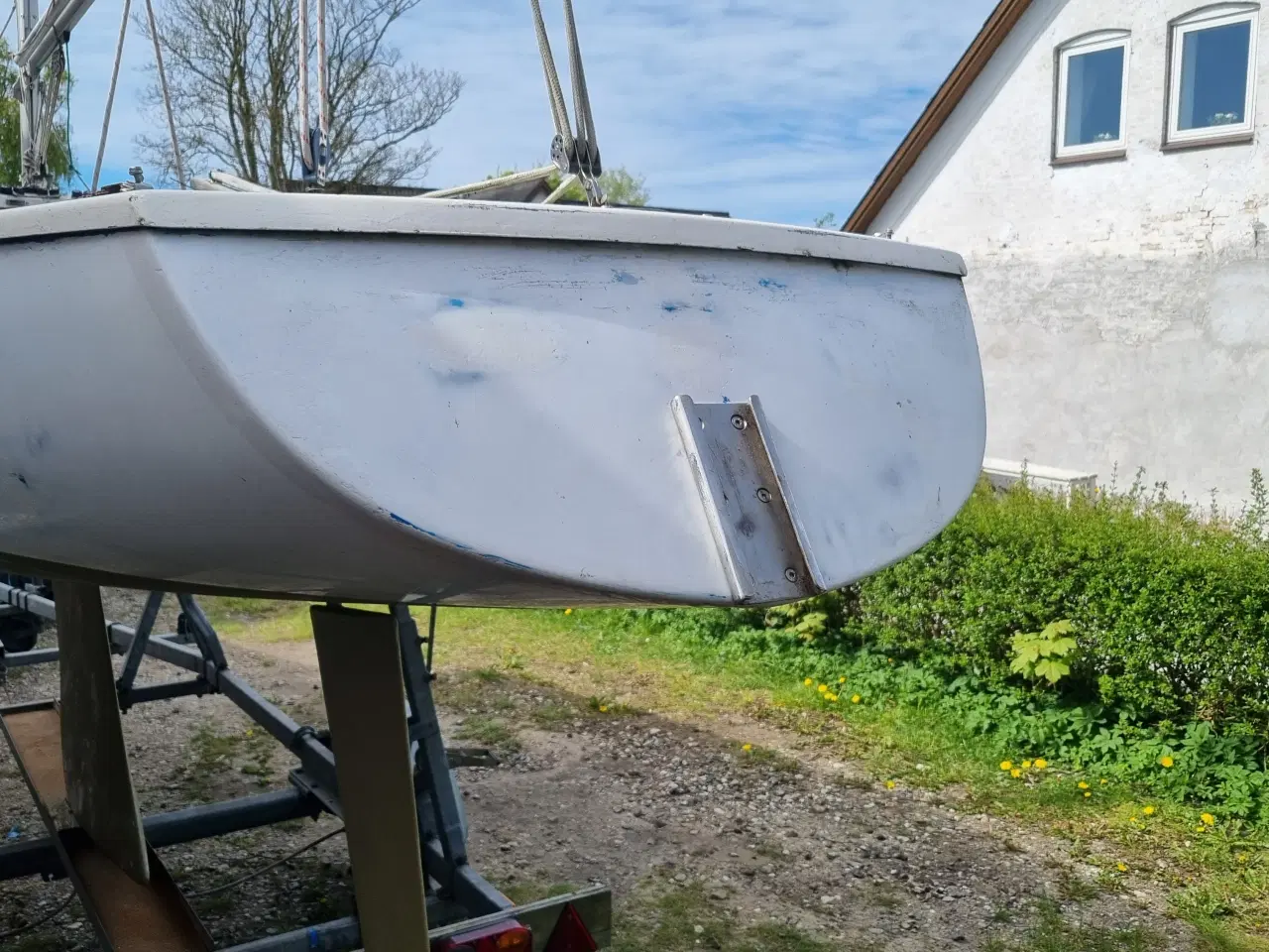 Billede 2 - "Yngling" sejlbåd med trailer og motor