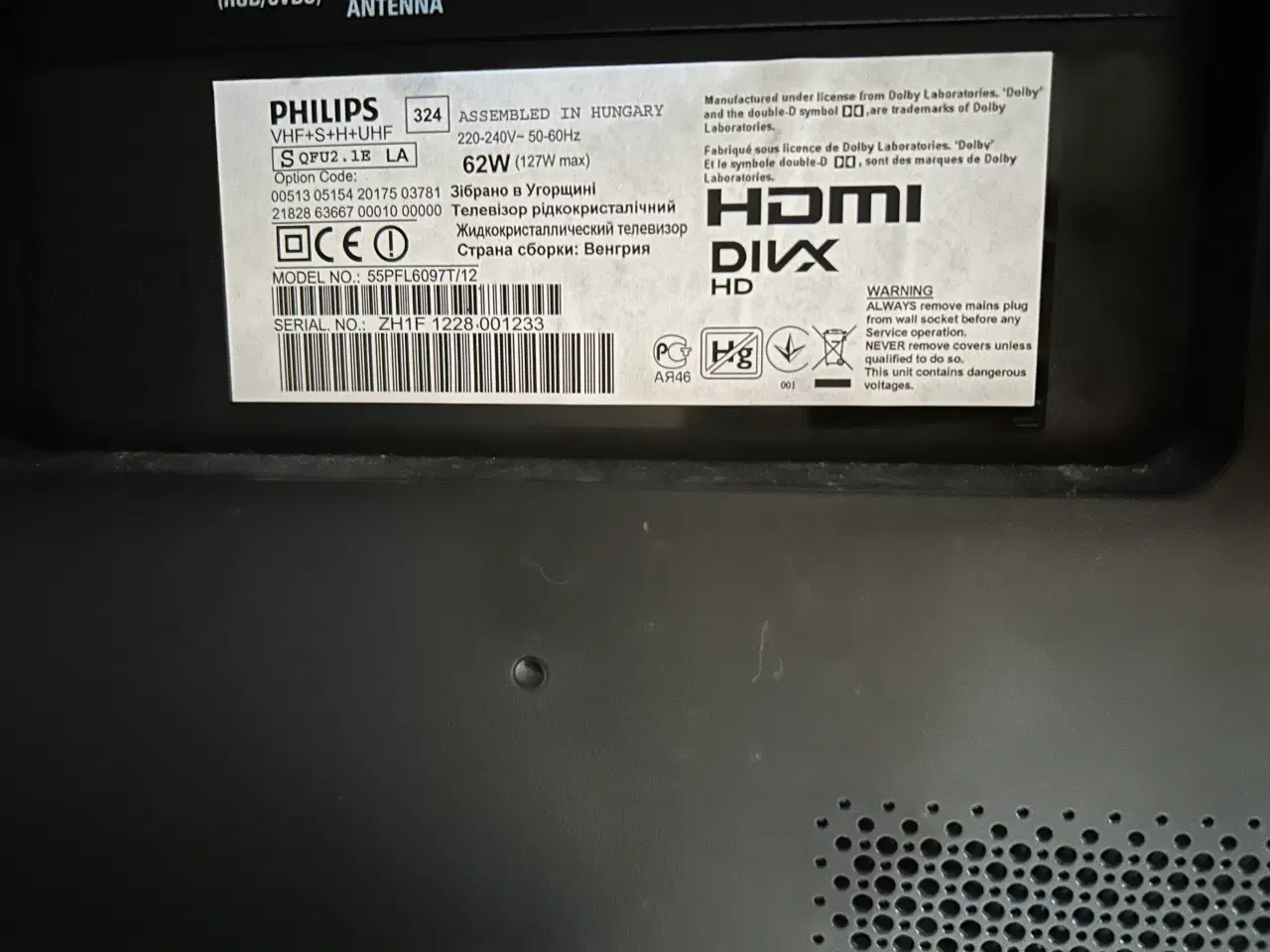 Billede 4 - Philips 55 ‘ TV 