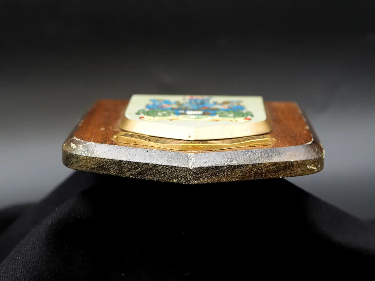 Billede 6 - Borough of Medina vintage træskjold