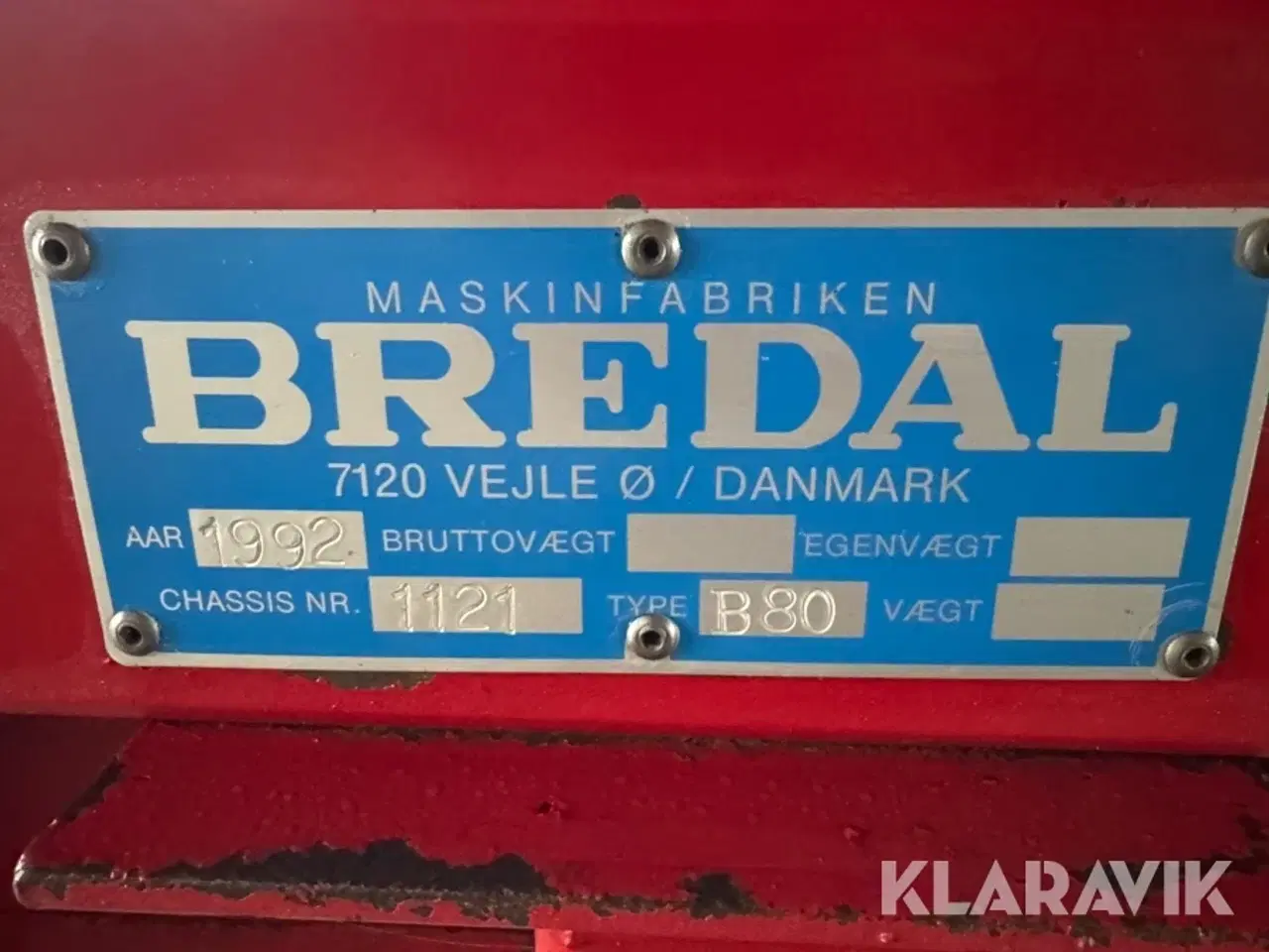 Billede 5 - Kalkspreder Bredal B80