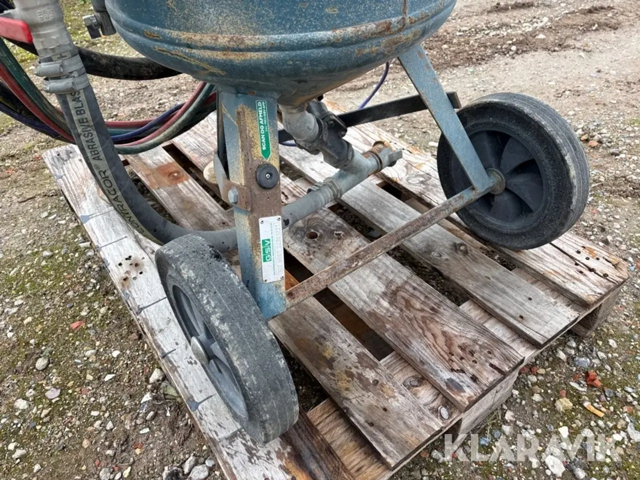 Billede 8 - Sandblæsningsudstyr German Blast 100l 2 styk