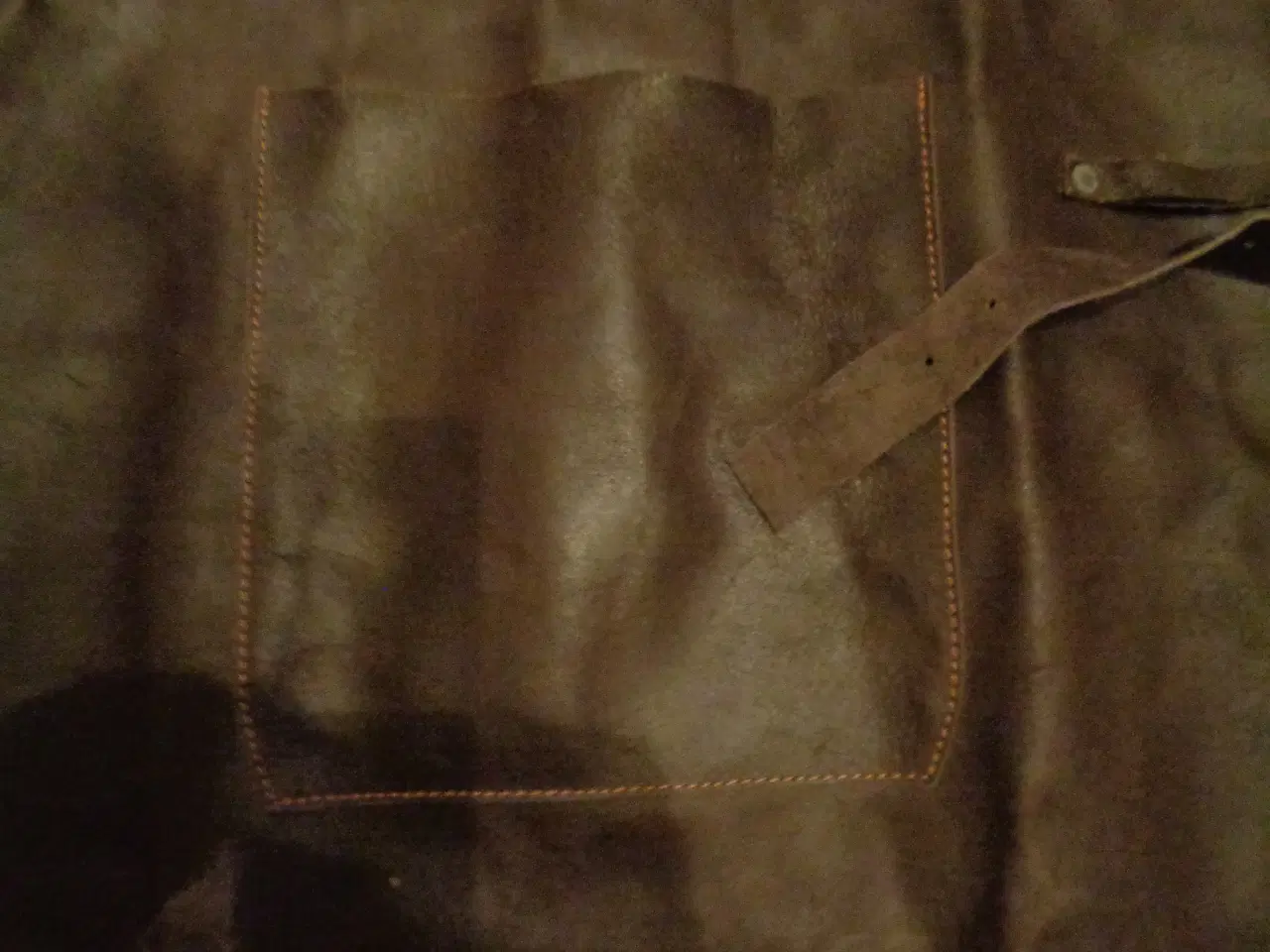 Billede 3 - Læder forklæde