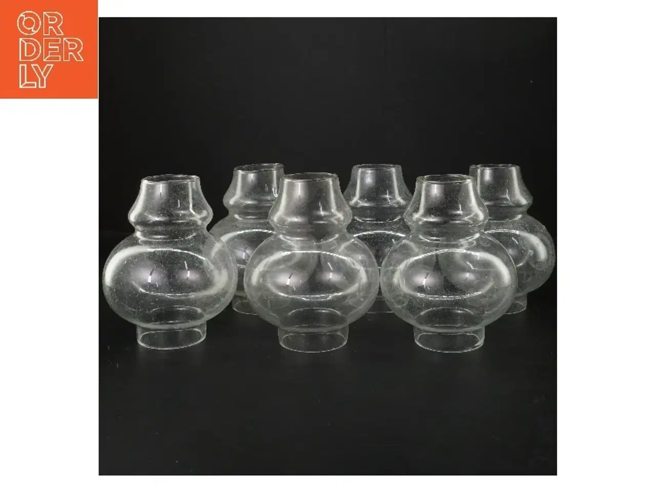 Billede 1 - Glas lampeskærme fra Dansk Unimport (str. 6 styk, 14 cm)