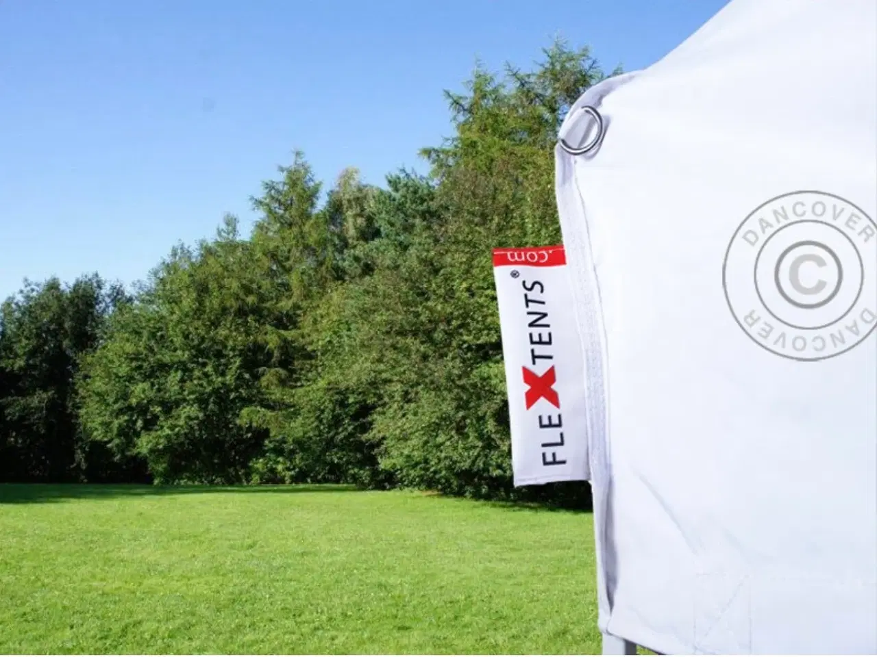 Billede 3 - Telt i Hvid på 3 x 3 meter incl. Gulv