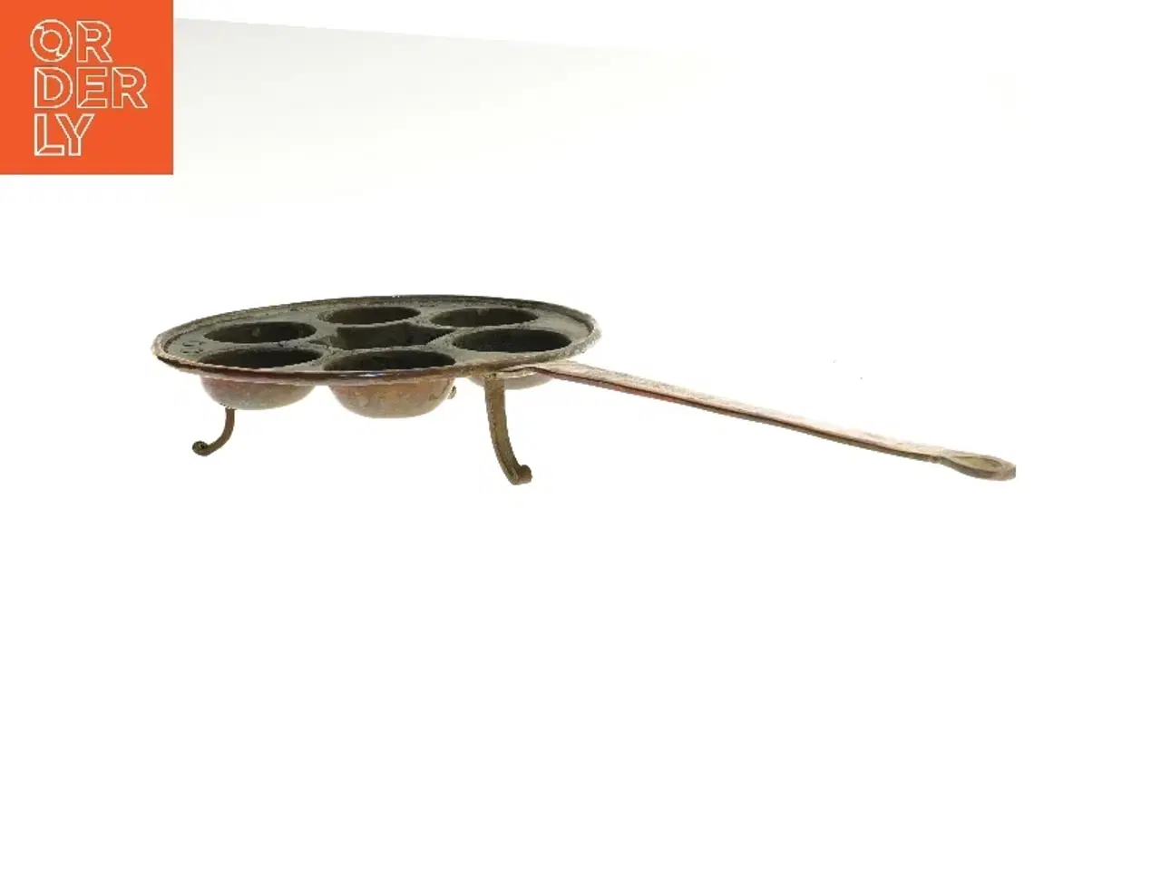 Billede 2 - Gammel æbleskivepande (str. Ø 30 cm)