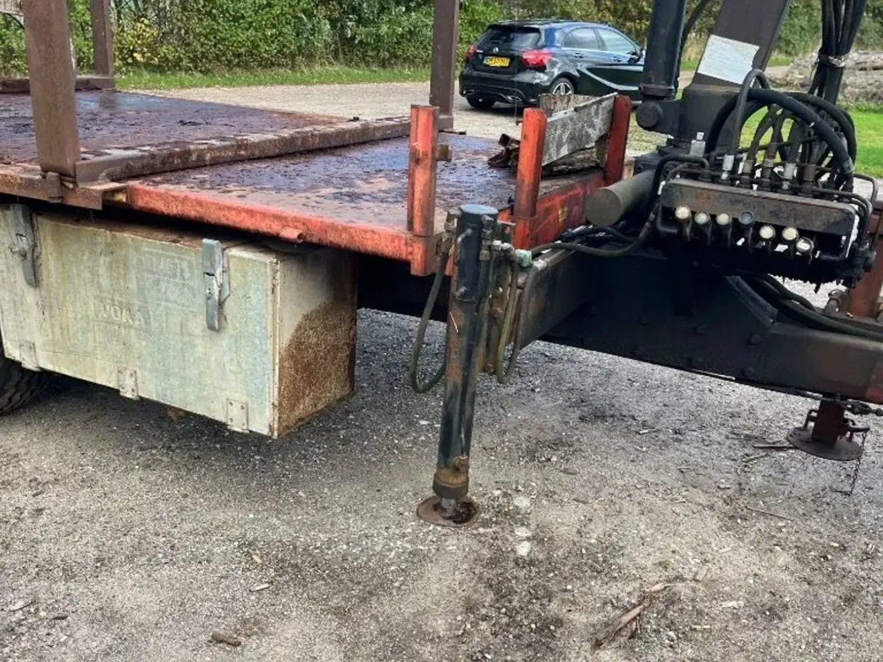 Billede 3 - Peitz AVE 57 Tømmertrailer med HIAB kran