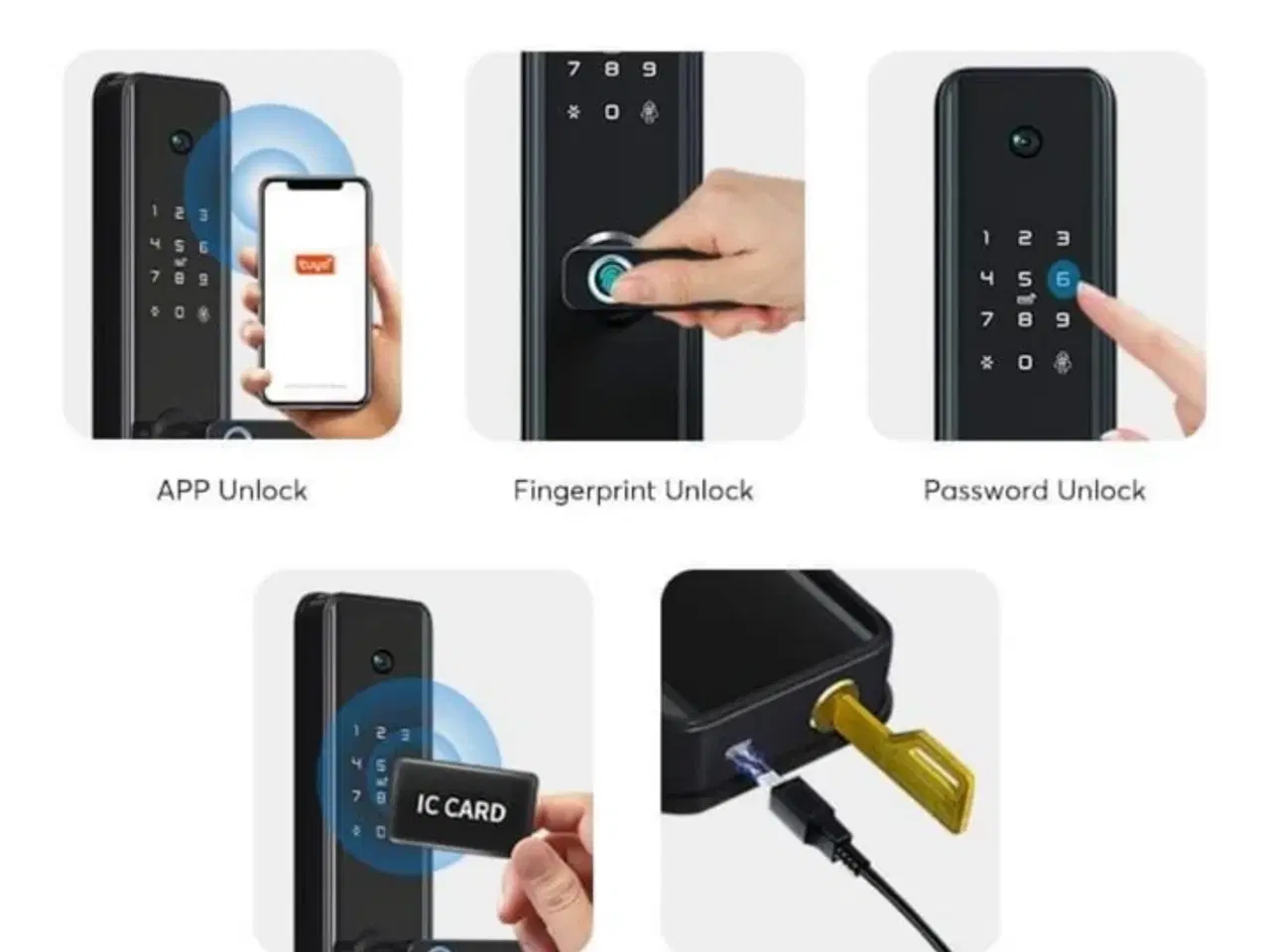 Billede 2 - Intelligent Lock K1 Pro