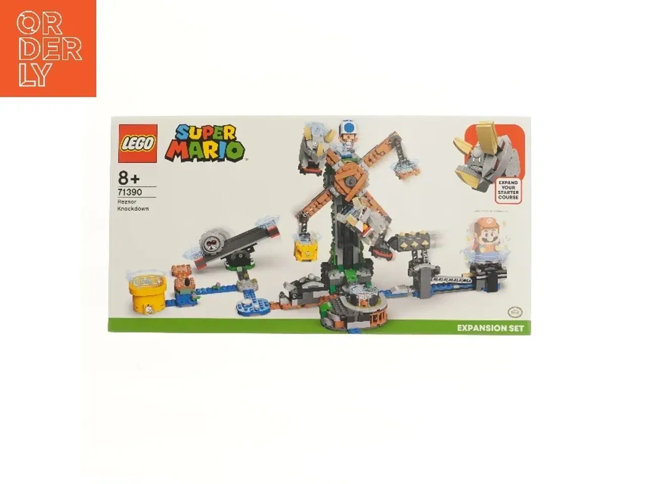 Billede 1 - LEGO Super Mario Reznor Knockdown udvidelsessæt fra Lego (str. 28x7,5x54 cm)