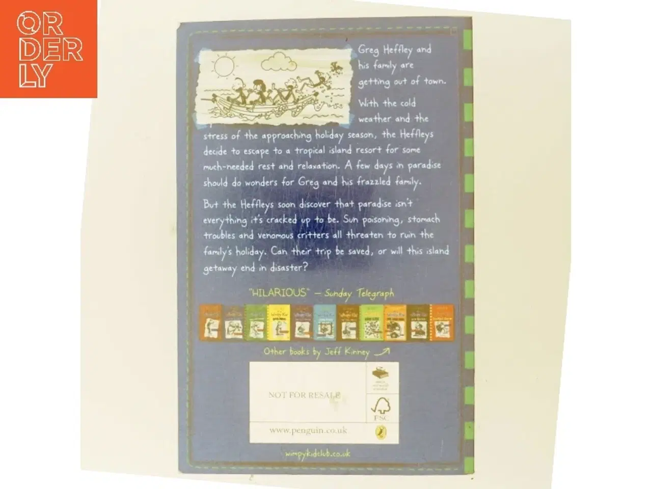 Billede 3 - Diary of a Wimpy Kid: The Getaway af Jeff Kinney (Bog)