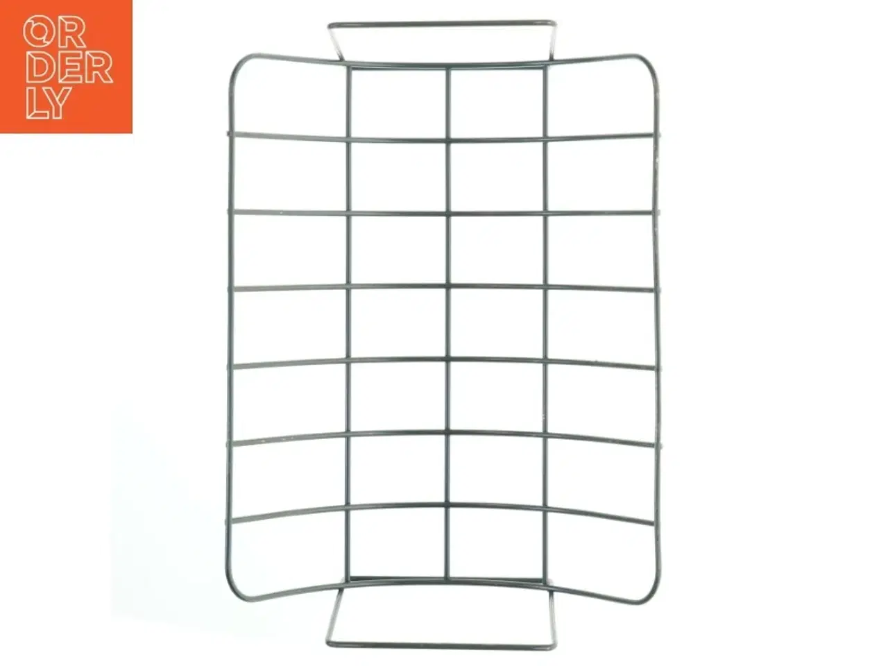 Billede 2 - Sort metal hylde (str. 36 x 25 cm)
