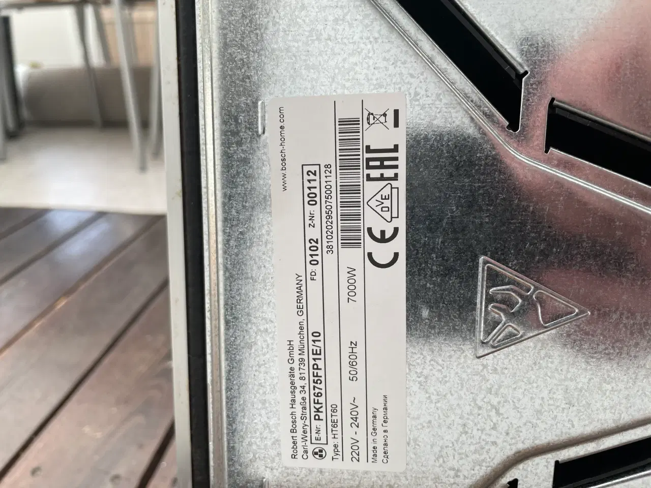 Billede 2 - Bosch glaskeramisk kogeplade