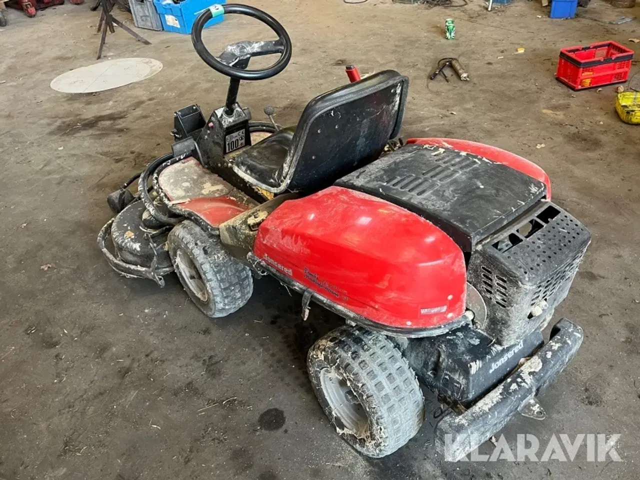 Billede 4 - Græsslåmaskine Jonsered FR2116MA2