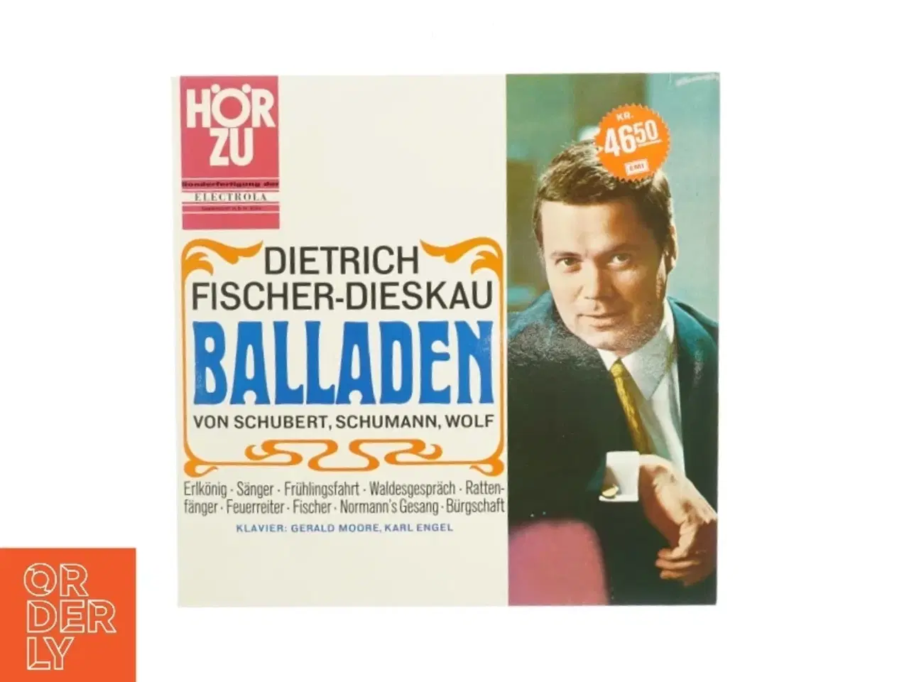 Billede 1 - Dietrich Fischer-Dieskau Balladen Vinylplade