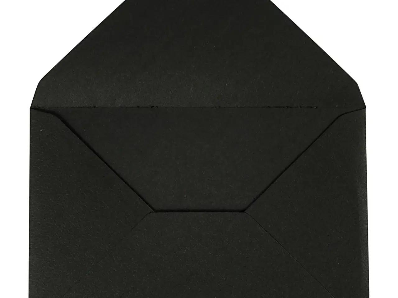 Billede 1 - Elegant Sort Kuvert 11,5x16 cm - 10 stk.