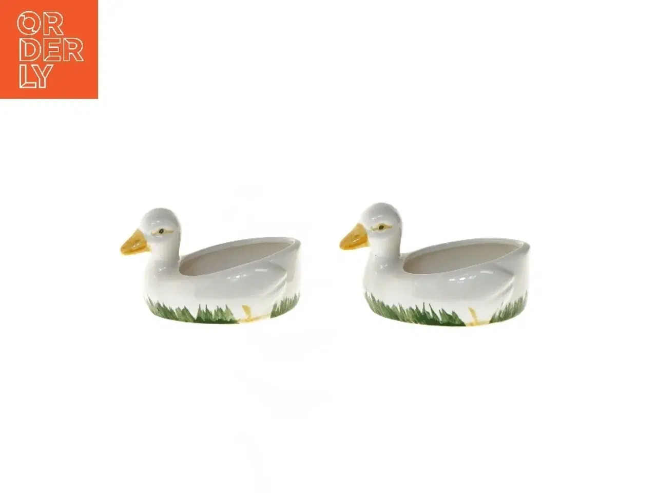 Billede 5 - Ænder porcelænsfigurer (str. Ø 9,5xØ6x6,5 cm)