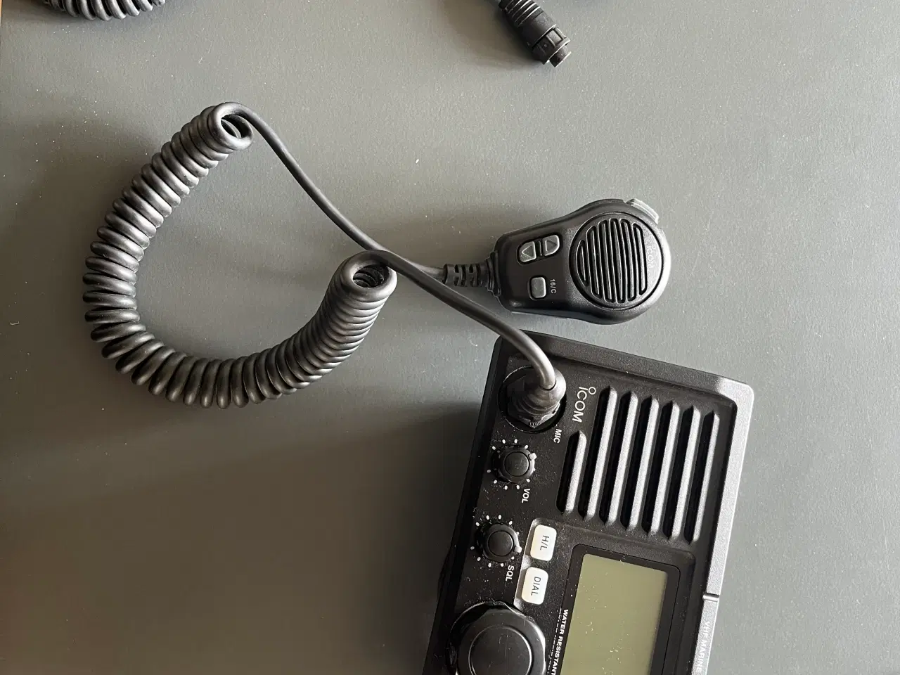 Billede 4 - Ekstra ICOM håndsæt til VHF