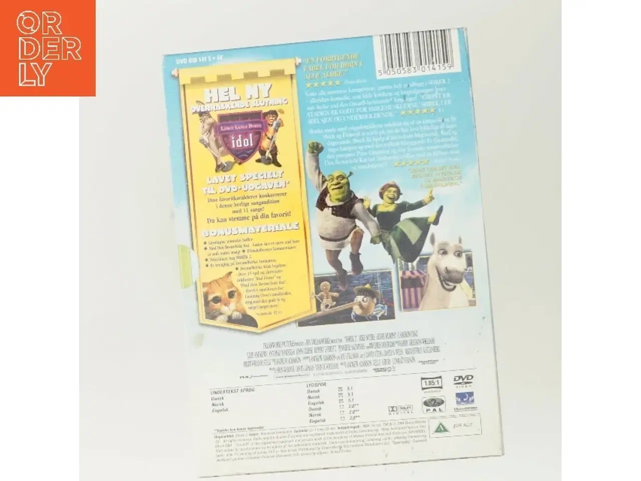 Billede 3 - Shrek 2 med Æsel (DVD)