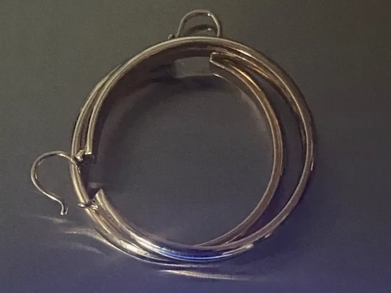 Billede 4 - Øreringe i 14 karat guld til hul i øret ø 29,9mm