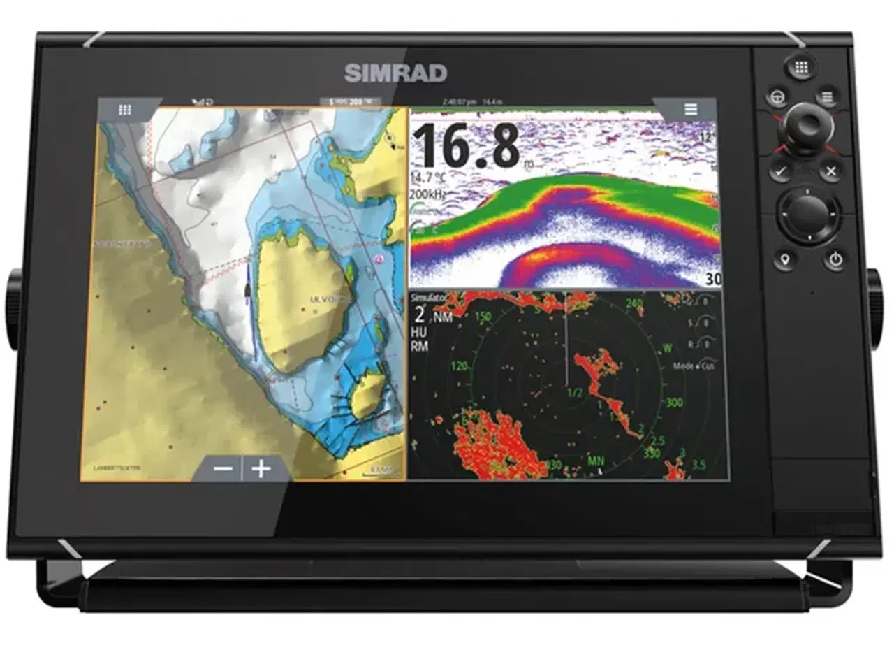 Billede 1 - SIMRAD NSS9 EVO3S Kortplotter Incl. C-MAP Europa