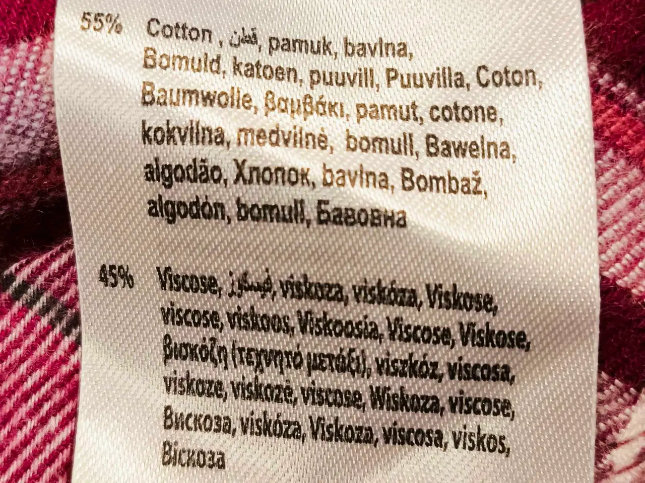 Billede 8 - Pyjamas - Brandtex - Str 38 - Vinrød