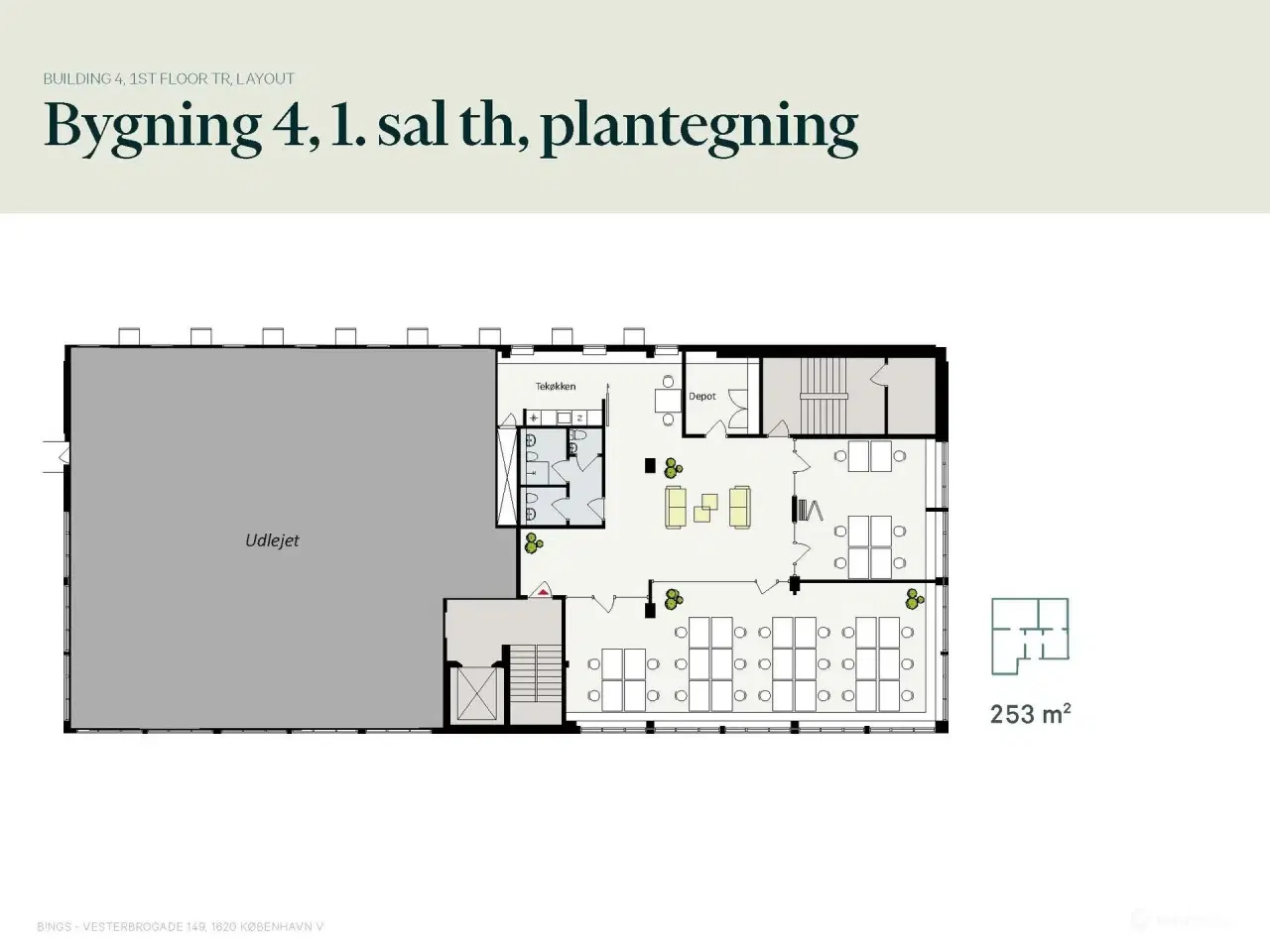 Billede 14 - B!NGS: Dynamisk kontorhus på Vesterbro