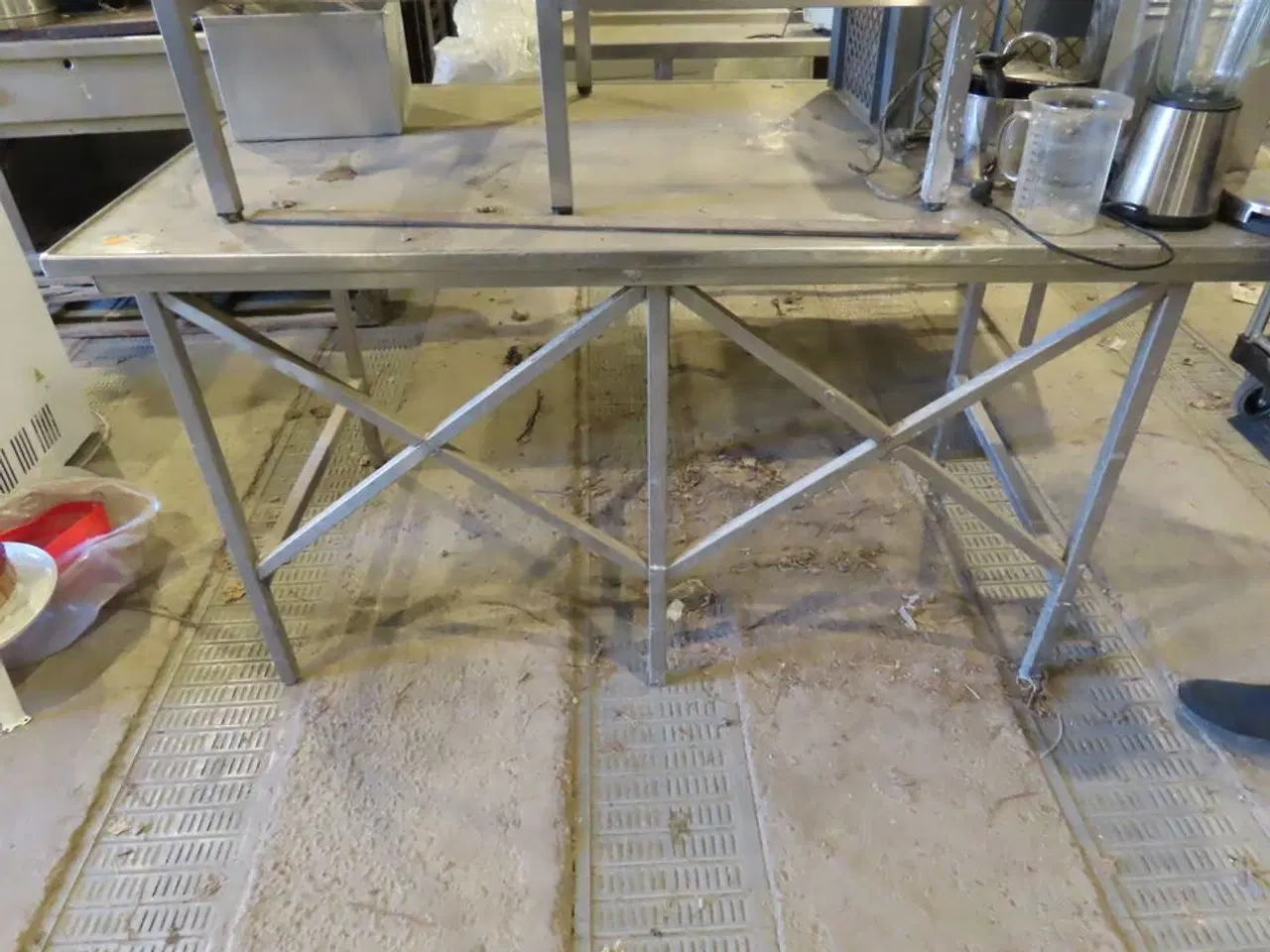 Billede 2 - Rustfri stålbord
