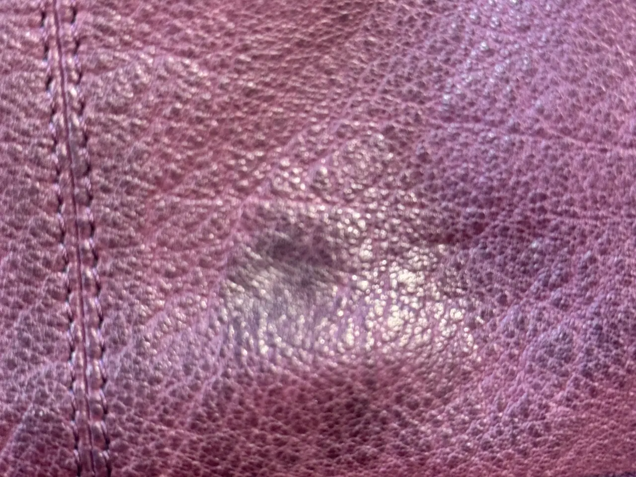 Billede 4 - Nunoo skuldertaske i bordeauxfarvet læder