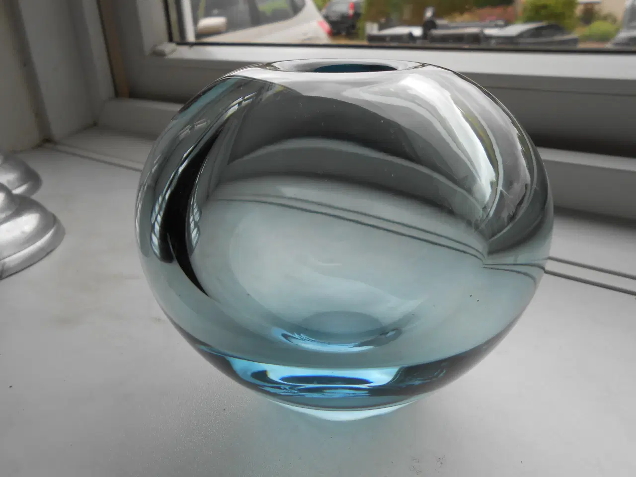 Billede 2 - ´Holmegaard Ronda Vase den store i perfekt stand