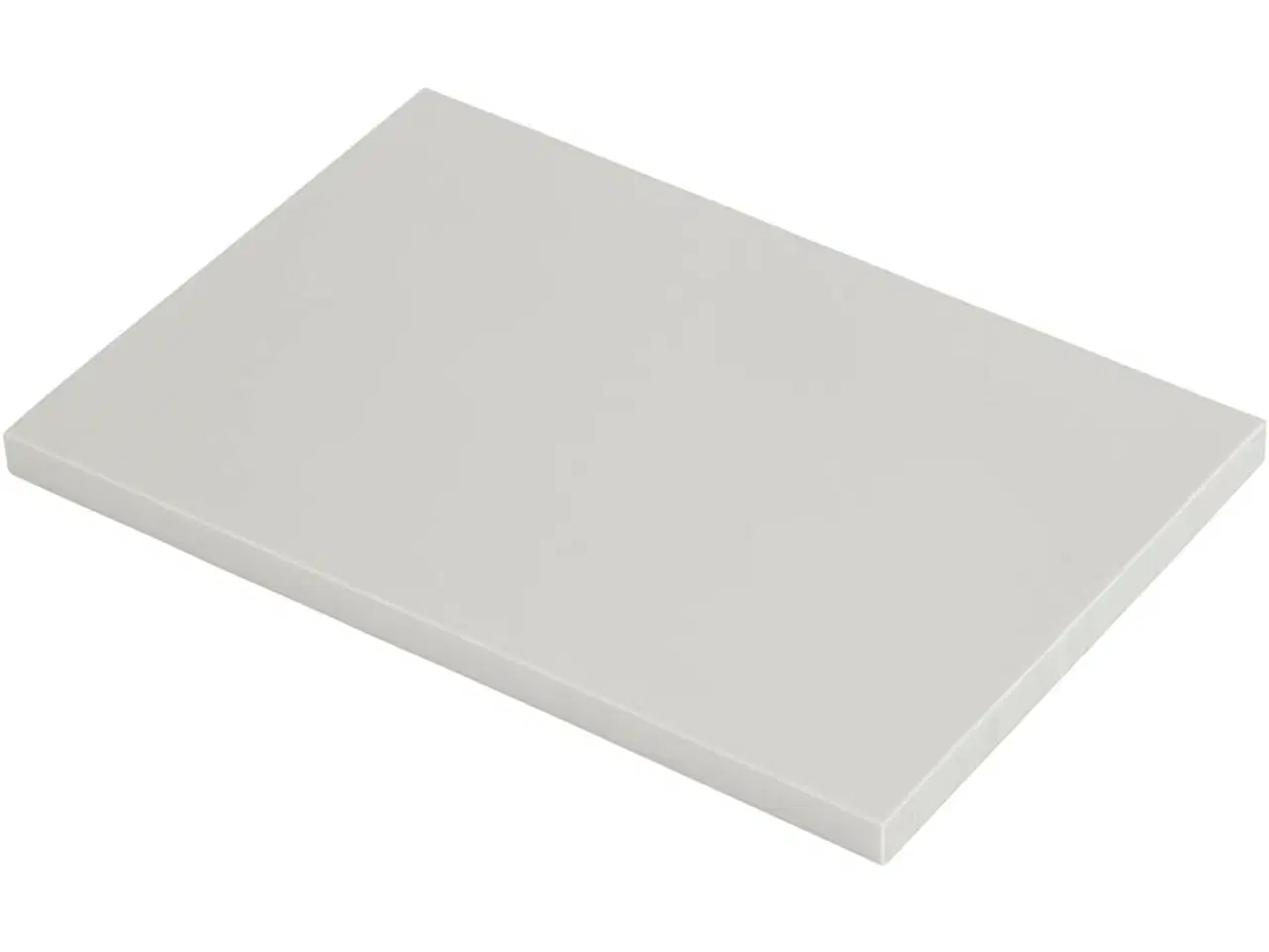 Billede 1 - Stempelplade, str. 10x15,5 cm, tykkelse 0,8 cm, lys grå, 10stk./ 1 pk.