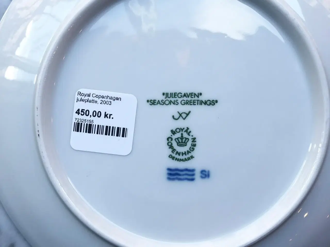 Billede 4 - Royal Copenhagen juleplatte, 2003