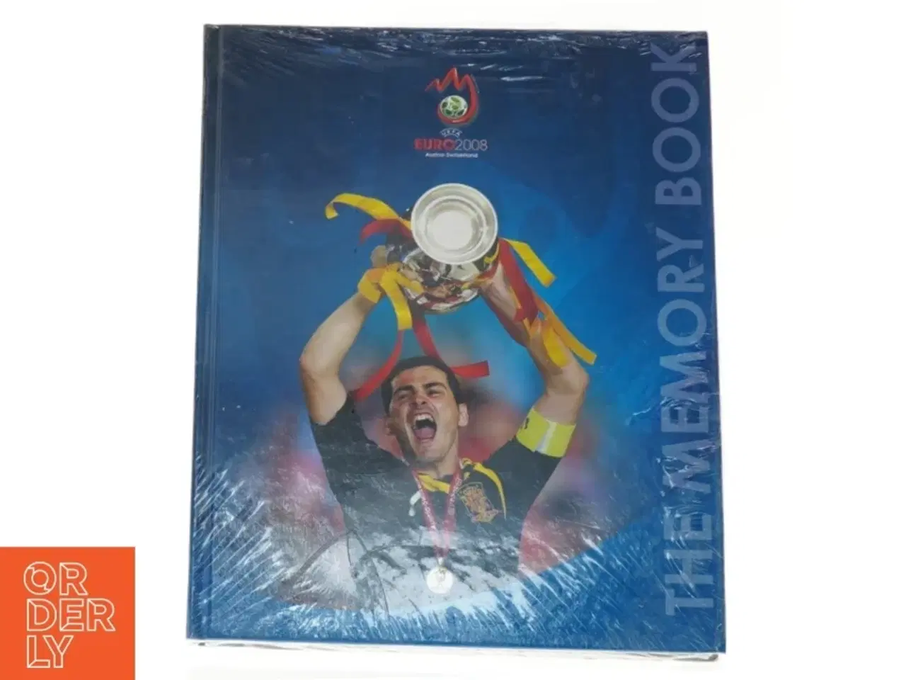 Billede 1 - EURO 2008 hukommelsesbog fra Uefa (str. 3 x 25 cm)