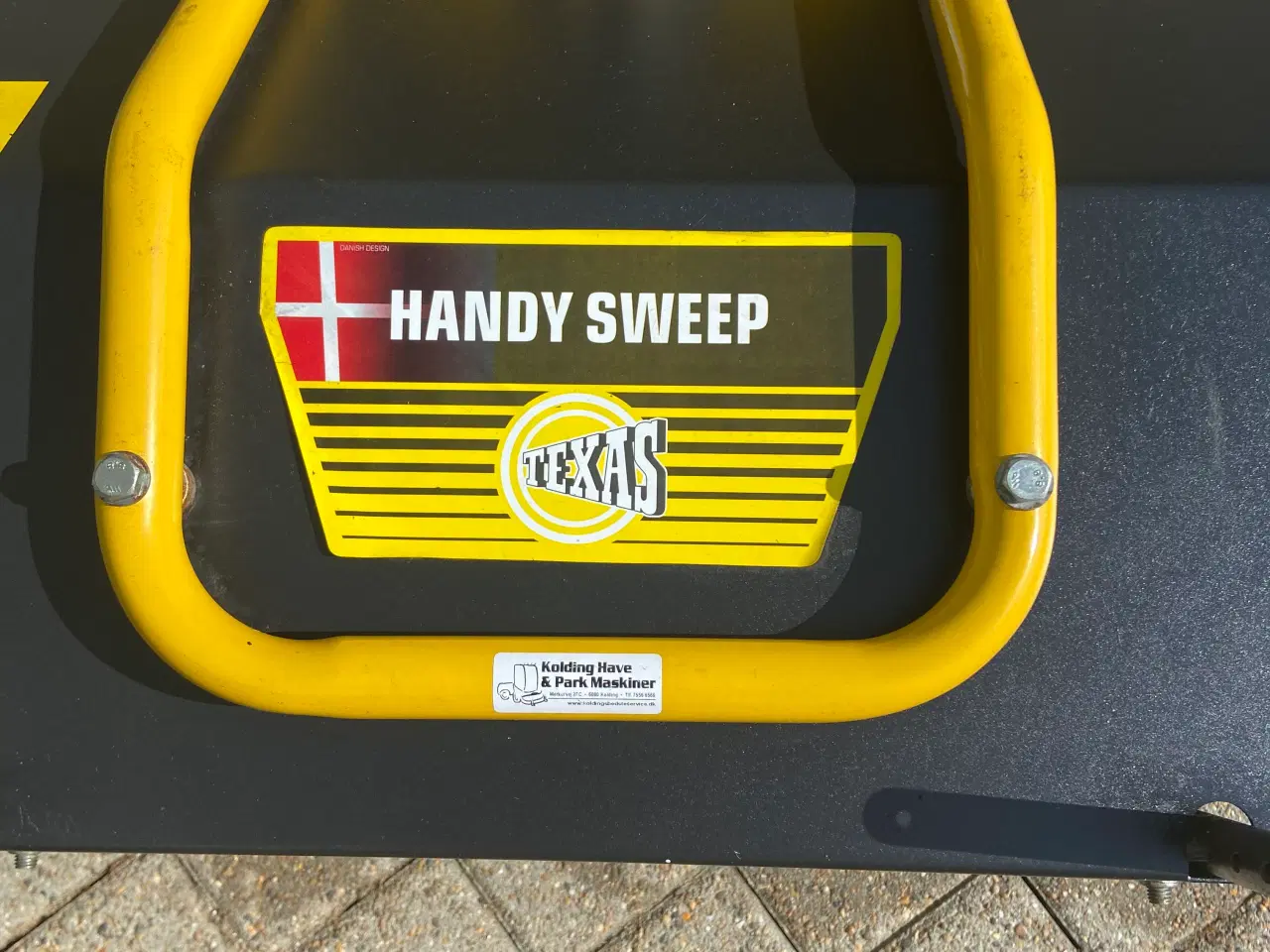 Billede 1 - Fejemaskine Texas Handy Sweep TG 720ES Med Elstart