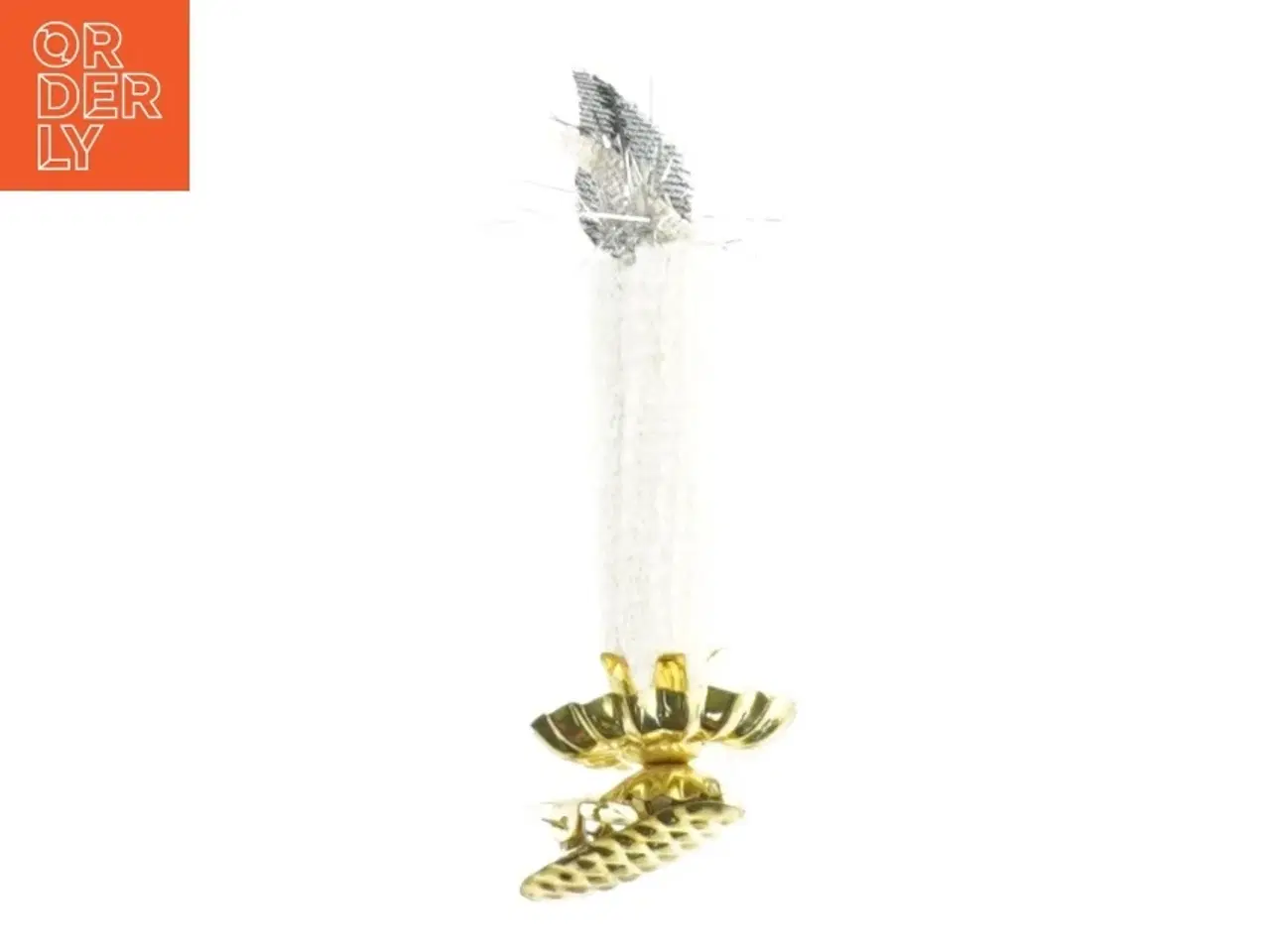 Billede 3 - Lille kirstejn, håndlavet julepynt fra Ditte Degn (str. 12 x 5 cm)